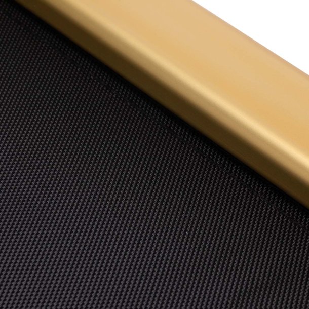 Make-up stol i aluminium guld