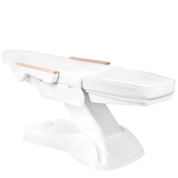 Elektrisk kosmetikstol lux 273b + skammel 304 hvid