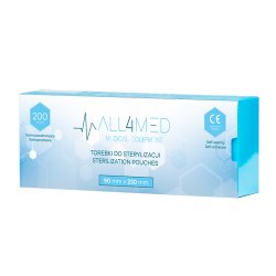 All4med Autoklaverbare poser 90mm x 230mm 200stk