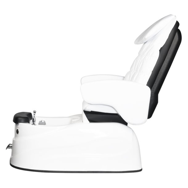 Spa pedicure stol as-122 hvid med massagefunktion