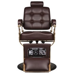 Brun Boss Barber Stol Gabbiano