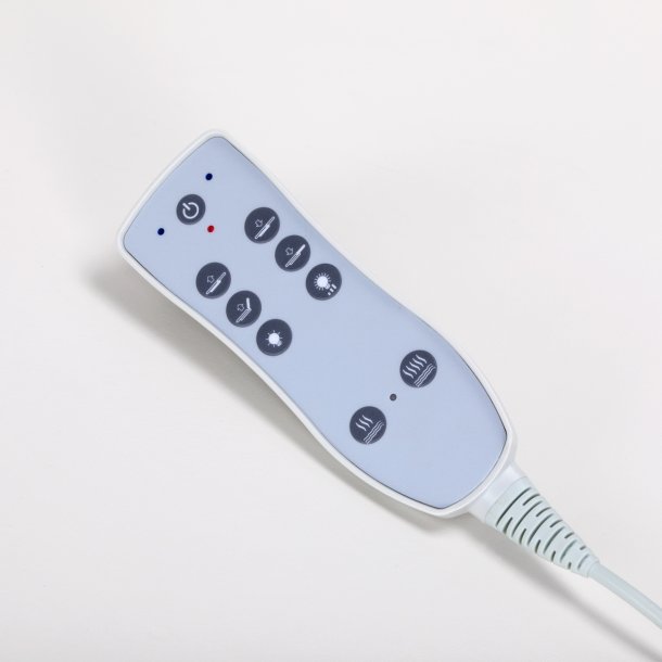 Spa kosmetisk seng azzurro 815b lysende hvid opvarmet