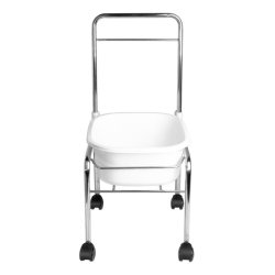 Pedicure massagefodbad  p hjul krom am-506a