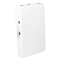 2-delt aluminium folde massagebriks komfort, hvid