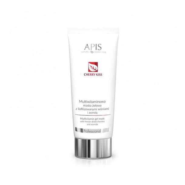 Apis multivitamin gel maske med frysetrrede kirsebr og acerola 200ml