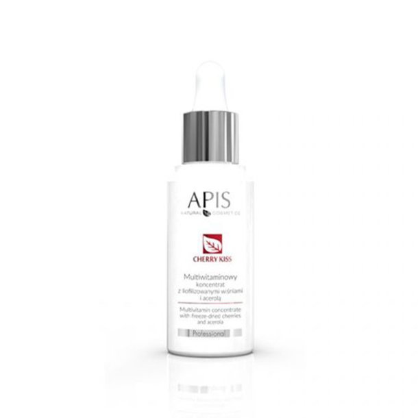 Apis multivitaminkoncentrat med frysetrrede kirsebr og acerola 30ml