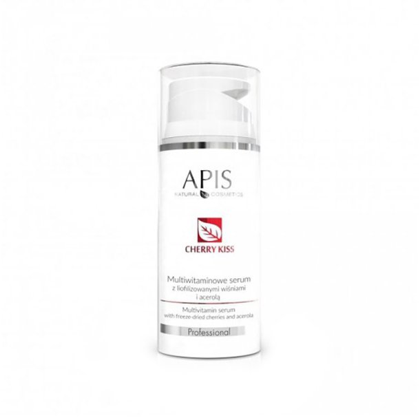 Apis multivitaminserum med frysetrrede kirsebr og acerola 100ml