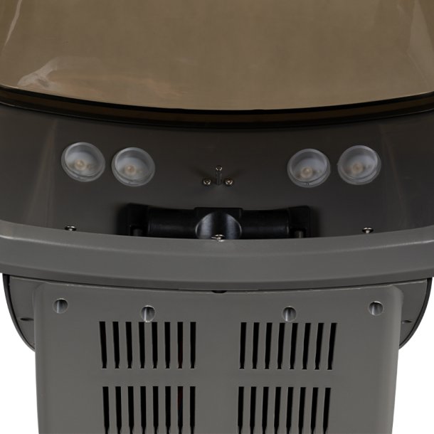 Slv stende frisr sauna med aktiv ozon