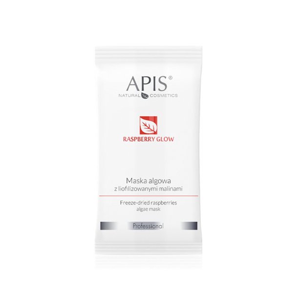 Apis hindbrgld, algemaske med frysetrrede hindbr 20g