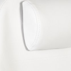 112 hydraulisk fodplejestol hvid