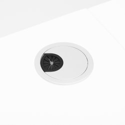 Kosmetisk skrivebord 312 hvid venstre