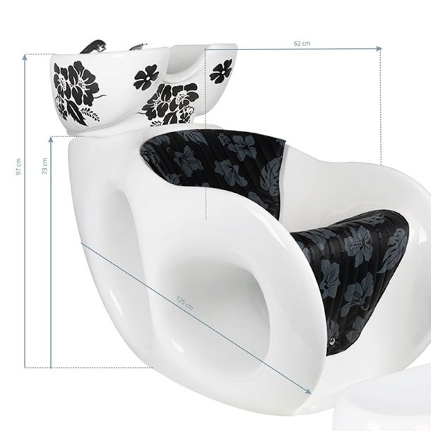 Gabbiano hvid mallow frisrvask