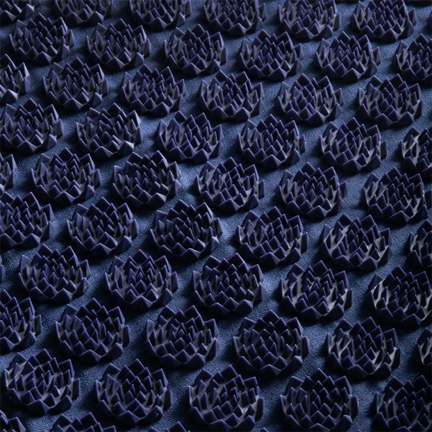 Activfizjo premium naturlig marinebl akupressurmtte med pude