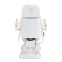 Elektrisk kosmetikstol SILLON Lux 273b 3 motorer hvid