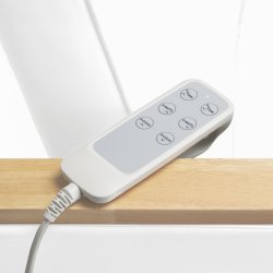 Elektrisk kosmetikstol SILLON Lux 273b 3 motorer hvid