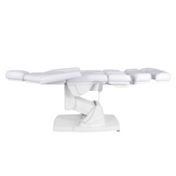 Kosmetisk stol elektrisk  med 4 motorer kate  hvid