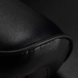 Gabbiano barberstol florence med justerbar sort nakkesttte