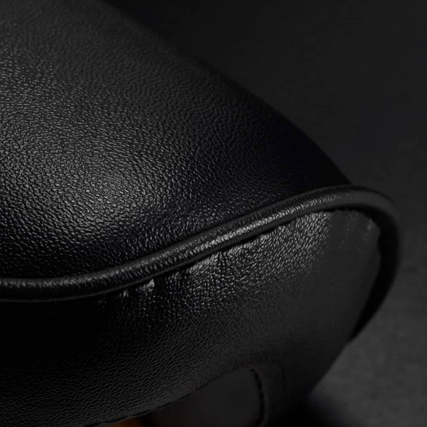 Gabbiano barberstol florence med justerbar sort nakkesttte