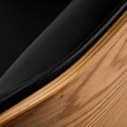 Gabbiano barberstol florence med justerbar sort nakkesttte