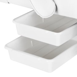 SILLON KOSMETISK STOL MED SKUFFER HVID