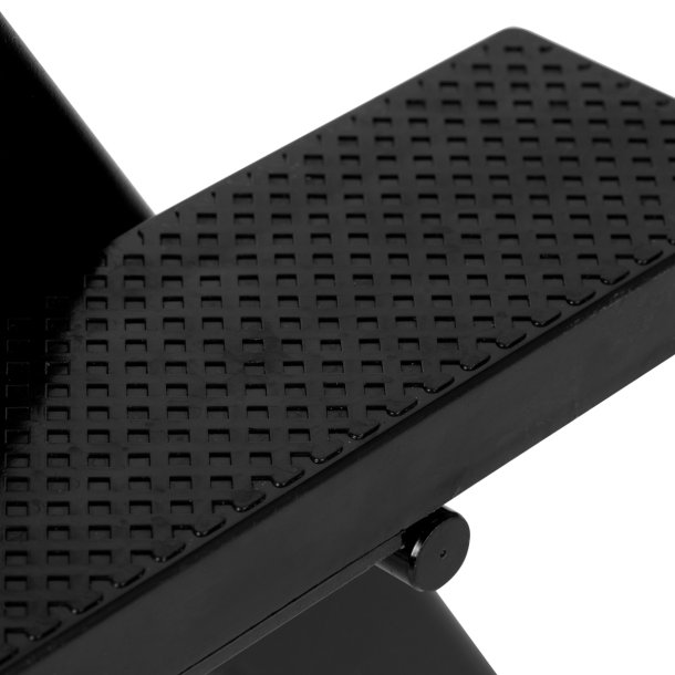 Sort aluminium make-up stol