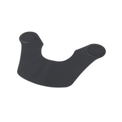 Sort beskyttende frisrkrave