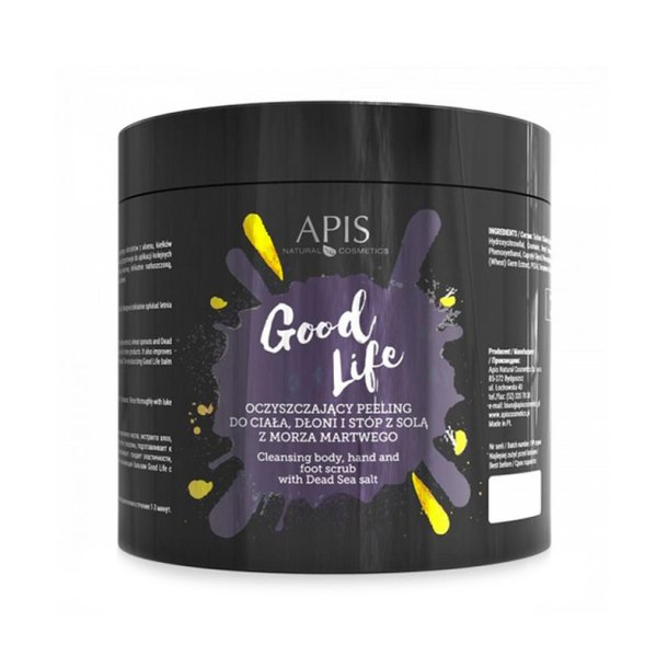 Apis good life Cleansing Body, Hnd- og Fodscrub, 700 g