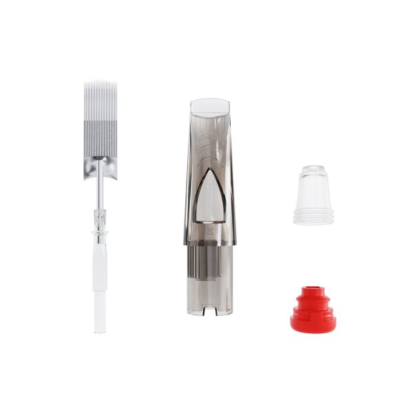 EL CARTEL Tatoveringspatroner 0,30mm 17 magnum 10stk.