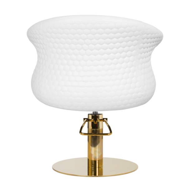 GABBIANO Frisrstol Versal hvid/guld