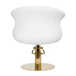 GABBIANO Frisrstol Versal hvid/guld