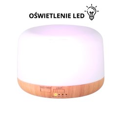 Aroma diffuser spa luftfugter 01 lys tr 300ml + timer