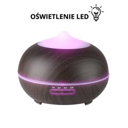 Aroma diffuser luftfugter spa 06 mrkt tr 400ml + timer