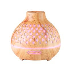 Aroma diffuser spa luftfugter 10 lys tr 400ml + timer