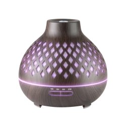Aroma diffuser luftfugter spa 10 mrkt tr 400ml + timer