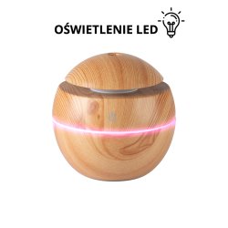 Aroma diffuser luftfugter spa 16 lyst tr 130ml