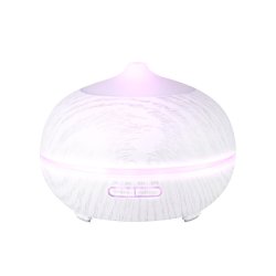 Aroma diffuser luftfugter spa 06 hvidt tr 400ml + timer
