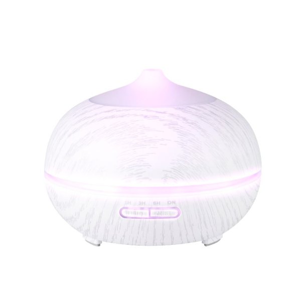 Aroma diffuser luftfugter spa 06 hvidt tr 400ml + timer