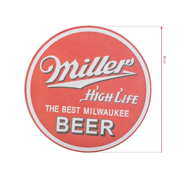 Rund dekorativ plakette til Harley CT23