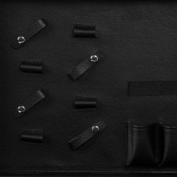 BARBER HVID OG SORT FRISRKUFFERT