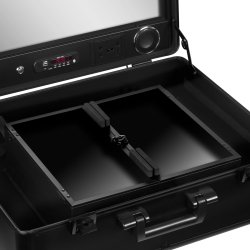 BRBARE BOX STATIV MED SORTE HJTTALERE