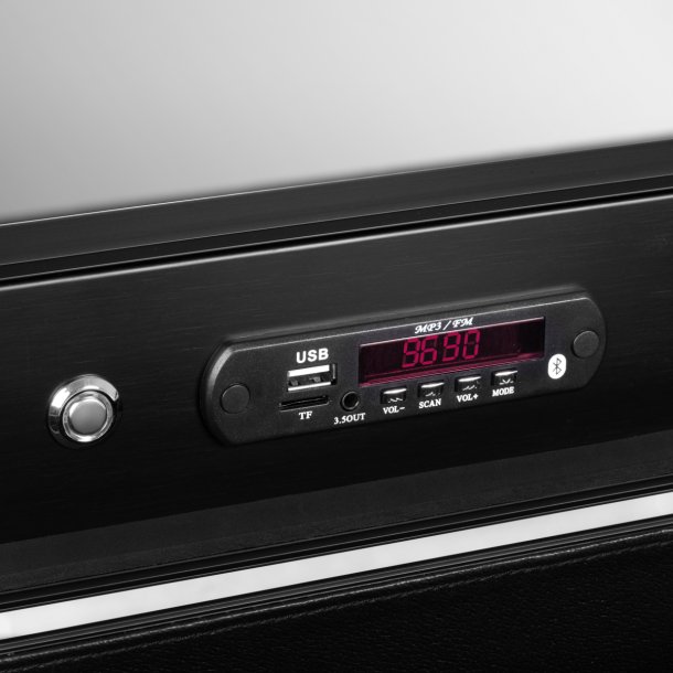 BRBARE BOX STATIV MED SORTE HJTTALERE