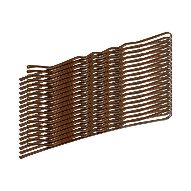 FRISRNL TIL HR E-64 50 STK 6 CM GULD BRUNT MIX