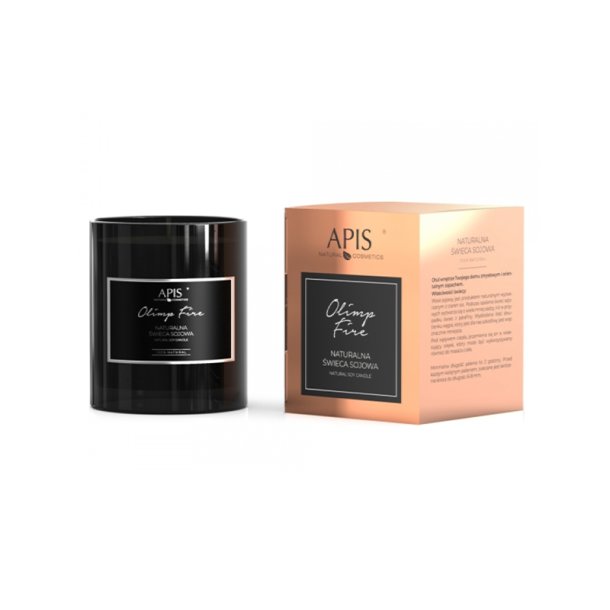 APIS NATURLIG SOJA CANDLE OLIMP FIRE 220 G