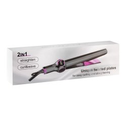 STRAIGHTENER CURLING IRON 2IN1 TORSION K-148
