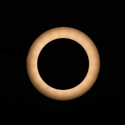 SNAKE RING LED LAMPE P ET BORD SORT