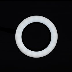 SNAKE RING LED LAMPE P ET BORD SORT