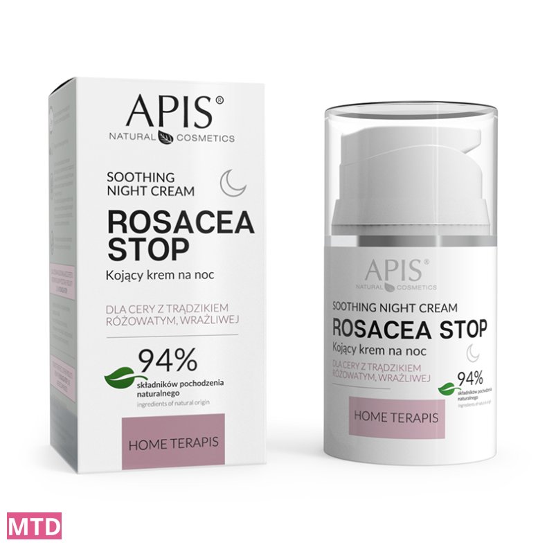 APIS ROSACEA- STOP Home terApis Beroligende natcreme 50 ml
