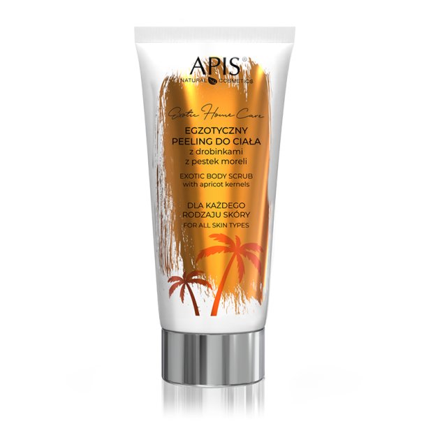 APIS EXOTIC HOME CARE Eksotisk bodyscrub med partikler af abrikoskerner 200 ml