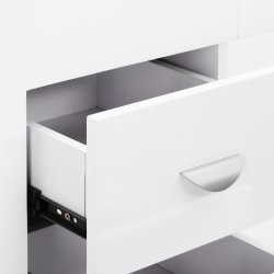 KOSMETISK BORD MED STVSUGER 314 HVID