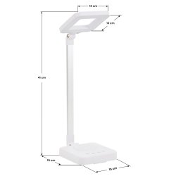 BORDELAMPE ELEGANTE LED SQUARE 804